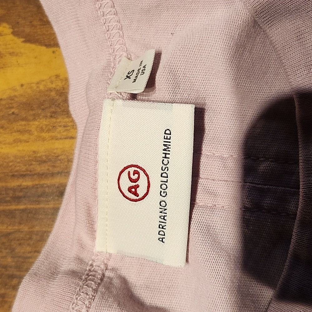 Adrianna goldschmied pink tank xs
